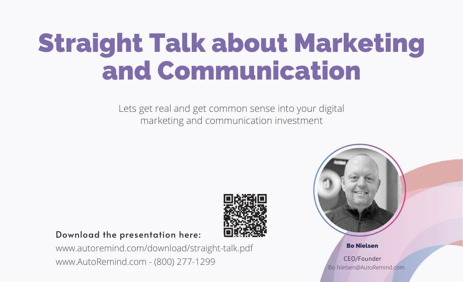 Straight Talk Marketing Class