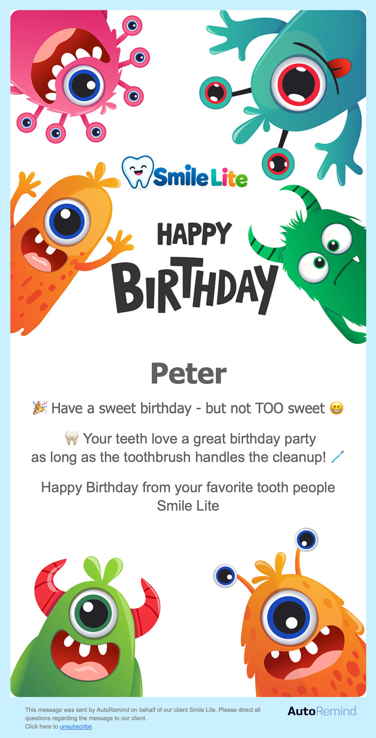 Birthday Greetings for Kids