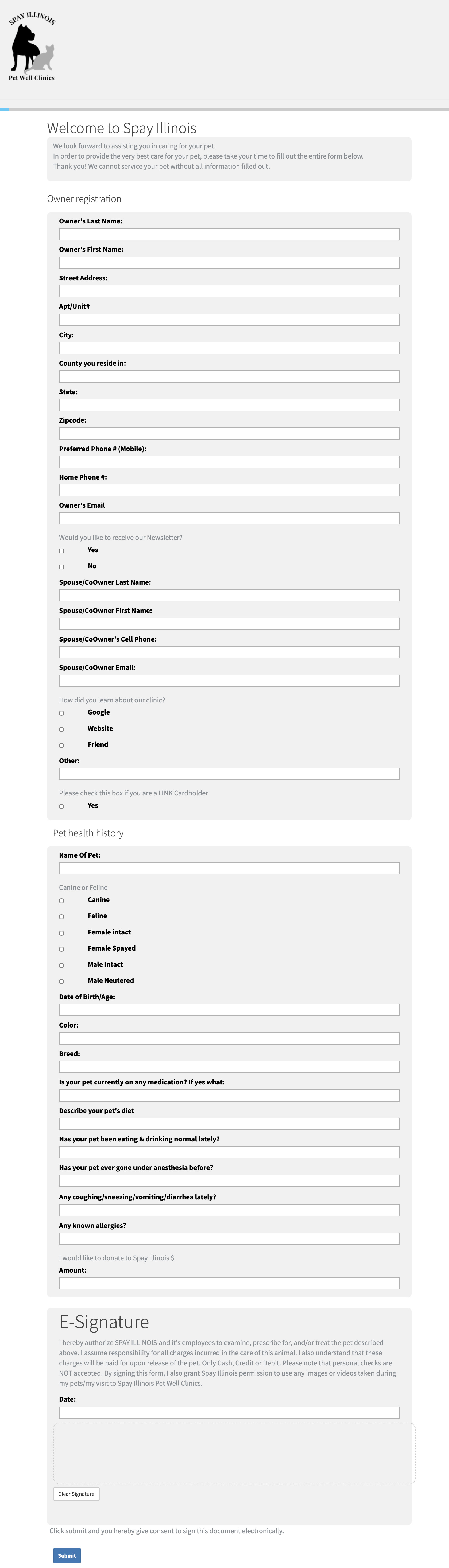 Electronic Forms